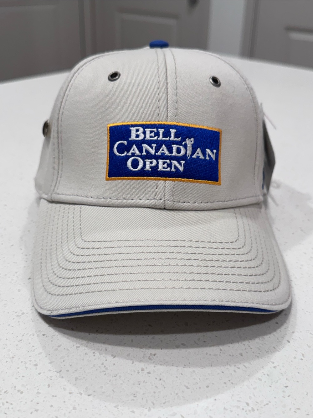 NWT Vintage The Game Bell Canadian Open Golf Hat Split Bar Strapback w/ Pin
